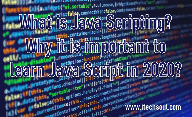 learn java scripting to build a