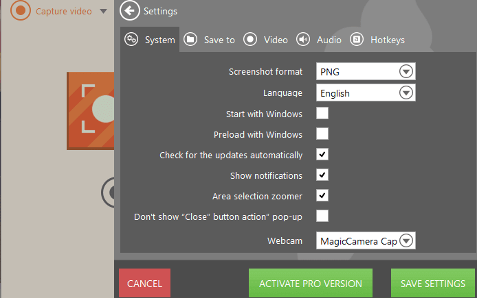 software to record screen