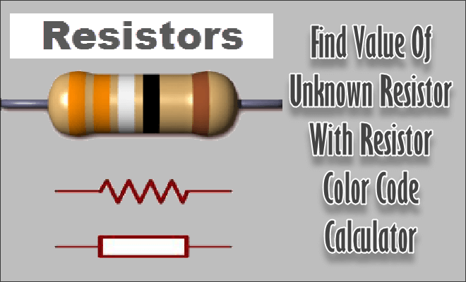 Resistor Color Code Calculator