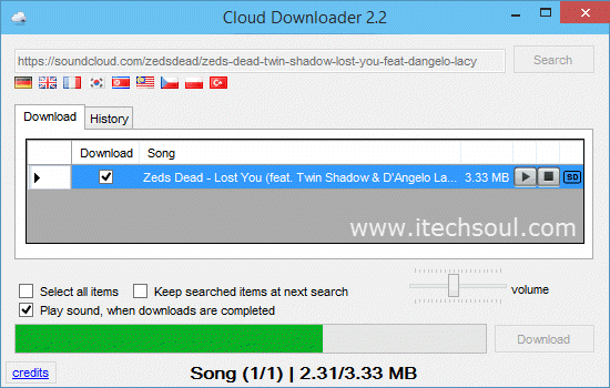 mp3 cloud downloader