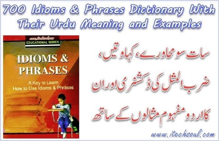 700 Idioms And Phrases Dictionary With Their Urdu Meaning And Examples 