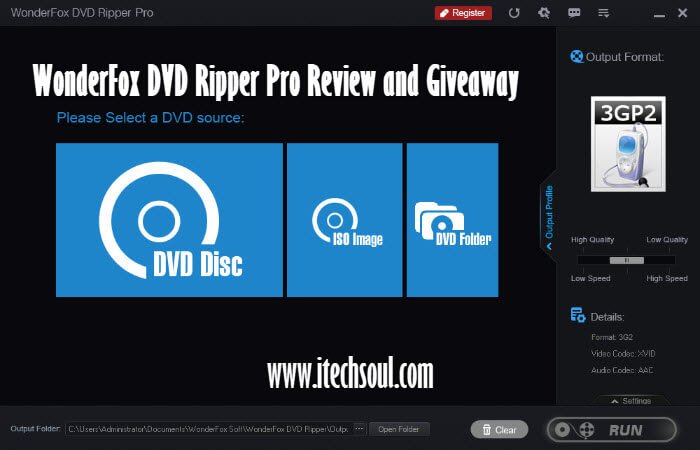 WonderFox DVD Ripper Pro 22.6 instaling