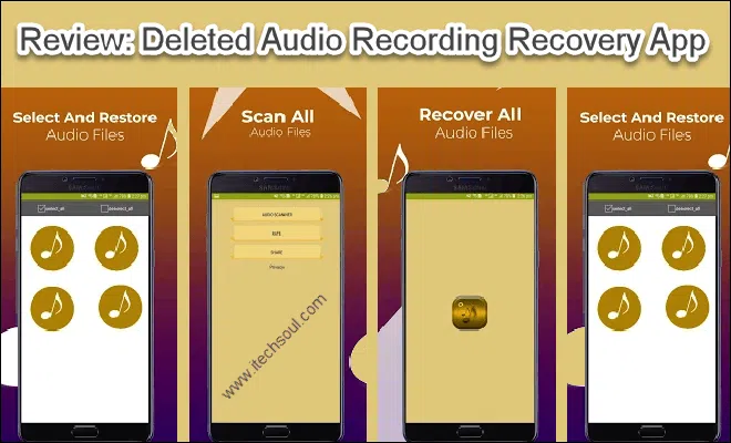 Deleted Audio Recording Recovery App