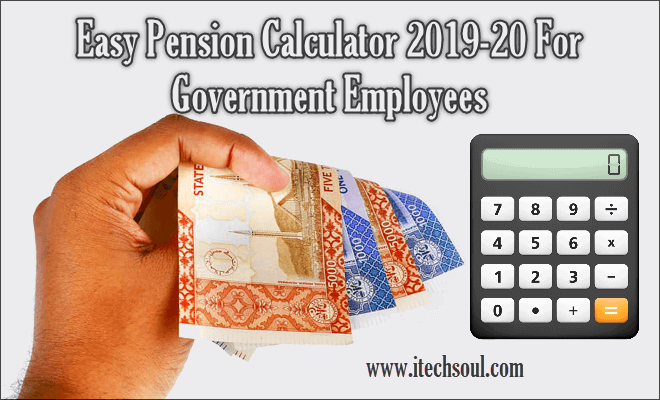Easy Pension Calculator 2019-20