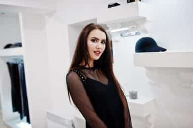 Black dress and