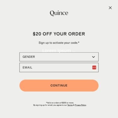 quince discount code