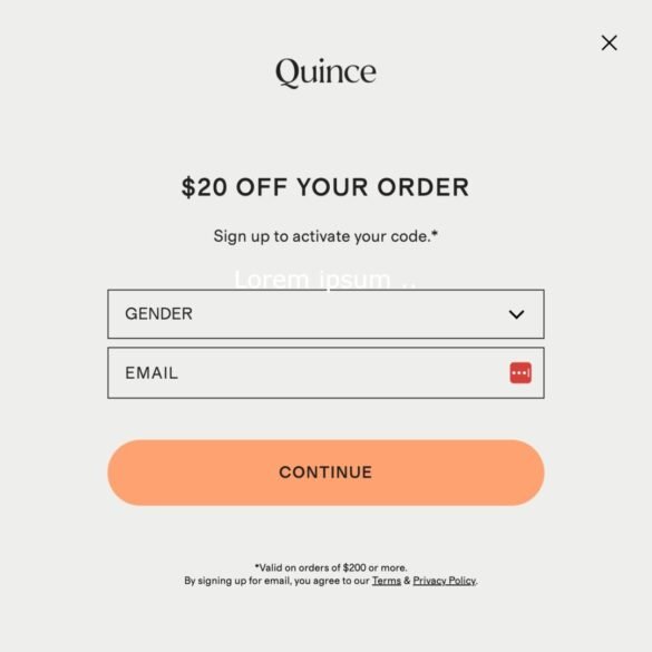 quince discount code