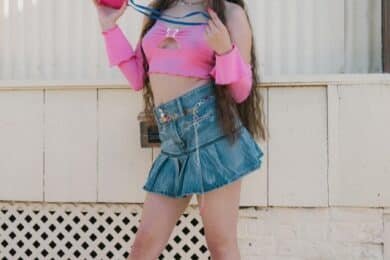 Mini Denim Skirt