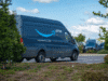 Amazon's new delivery vans showcase innovative design and efficiency, marking a significant advancement in their logistics.