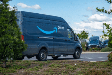 Amazon's new delivery vans showcase innovative design and efficiency, marking a significant advancement in their logistics.