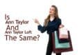 Image comparing Ann Taylor and Ann Taylor Loft, highlighting their similar styles and target audiences.