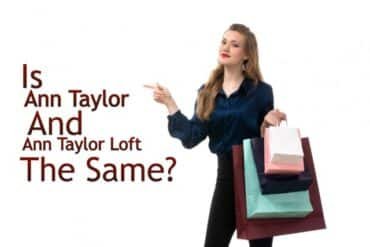 Image comparing Ann Taylor and Ann Taylor Loft, highlighting their similar styles and target audiences.
