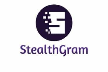 The stealthGram logo, showcasing a modern and minimalist design focused on privacy and stealthy messaging.