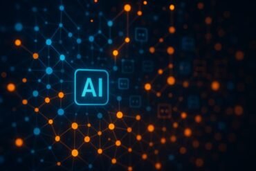 Visual representation of cloud-based AI and data science, showcasing Chub.AI's innovative technology solutions.