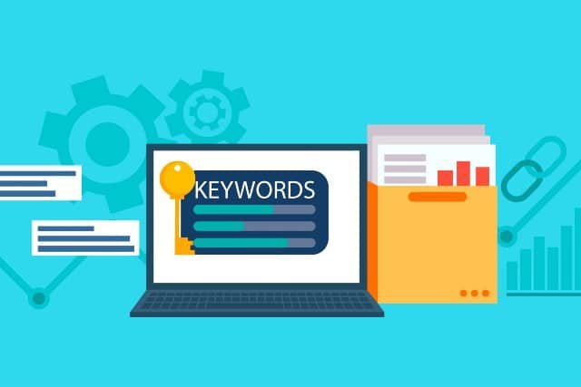 Infographic on effective keyword use for websites, provided by Garage2Global.