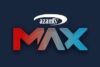 Azamity Max, featuring bold text and a modern design, representing the brand's identity and services.