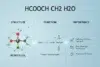 Visual explanation of HCOOCHCH$_2$H$_2$O (ethyl formate and water), covering its structure, functions (solvent, flavoring), and importance in industries like chemical synthesis, food, and fragrance.