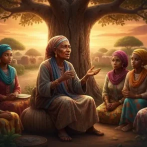 Wayyo Gindina Hausa Novel cover and characters illustration