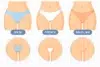 Illustration showing Bikini Wax Styles: Bikini, French, and Brazilian. Each style is depicted with an outline and labeled below the image.