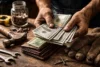 Dirty Hands Clean Money concept showing hardworking hands, tools, and a clean wallet representing honest income and long-term financial stability