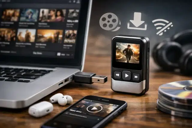 Nippydrive MP4 saving entertainment videos for offline watching on mobile phone