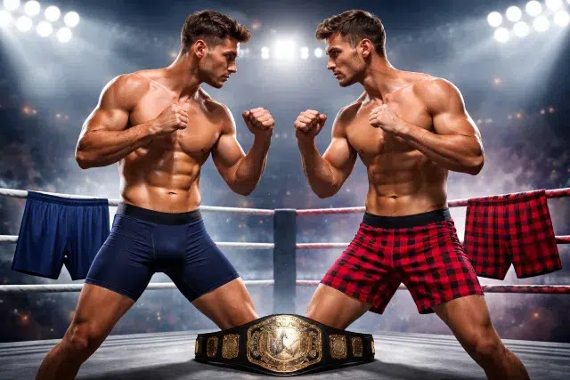 boxer briefs vs boxers comparison for athletes showing support, fit, and sweat control