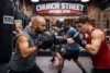Church Street Boxing Gym boxing class with coach-led pad work and heavy bag training for beginners and advanced fighters
