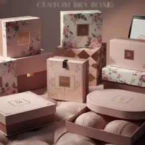 Custom bra boxes showcasing premium lingerie packaging for stronger branding and higher sales