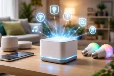 Magic Magic Box smart living device controlling home automation and daily routines