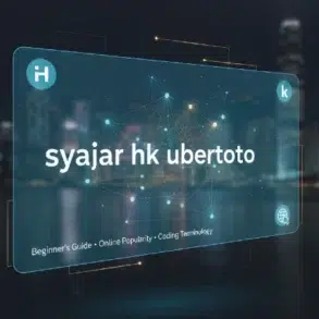 syair hk ubertoto beginner friendly guide explaining the term and online popularity
