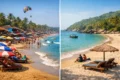 Are North Goa Beaches Better Than South Goa beach comparison view