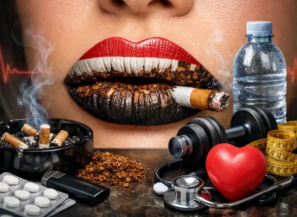 Cool Lip Tobacco side effects showing gum irritation and oral health risks