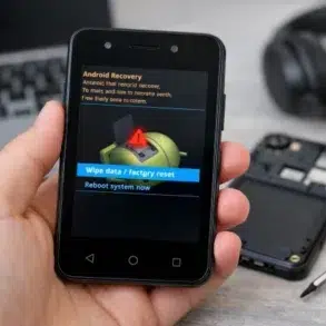 How To Hard Reset Itel A14 step-by-step factory reset in Recovery Mode