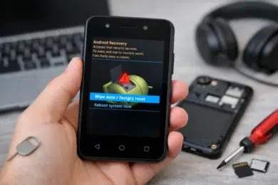 How To Hard Reset Itel A14 step-by-step factory reset in Recovery Mode