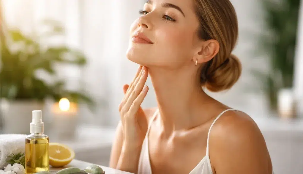 How to Get Rid of Double Chin naturally with simple daily posture and chin exercises