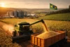 Maior Fazenda Do Brasil mega farm infrastructure, cattle, and internal roads in Brazil