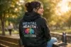 Mental Health Matters Hoodie worn for comfort and daily confidence