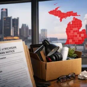 Michigan Warn Notices update showing layoffs by employer and county in Michigan