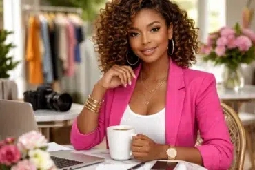 Otelia Cox lifestyle portrait representing personal interests and public image