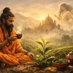 What is the Indian Legend about Tea explained with Bodhidharma and chai culture