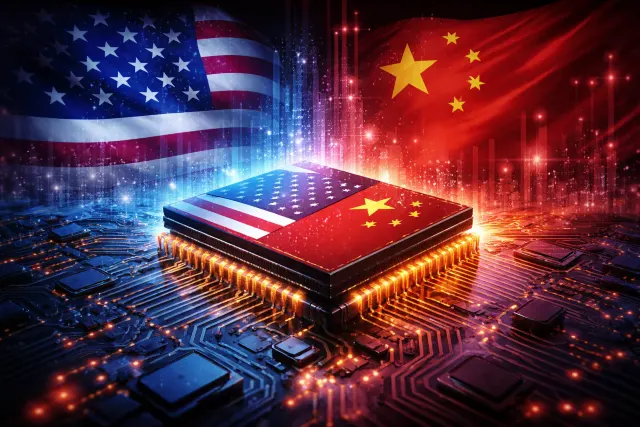 US China Technology Competition Dimon semiconductor supply chain and chip manufacturing rivalry