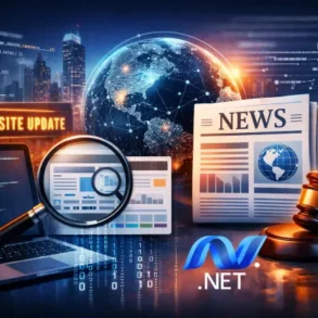 Web Scraping News dashboard showing anti-bot shifts, automation trend charts, and a compliance checklist for .NET web data extraction.