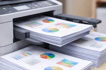 What Does Collate Mean Printing setting showing collated vs uncollated page order on a print dialog screen