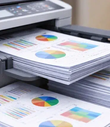 What Does Collate Mean Printing setting showing collated vs uncollated page order on a print dialog screen