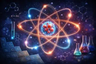 What Information does the Electronic Configuration of an Atom Provide diagram showing shells and orbitals