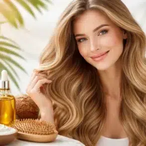 What is the Best Hair Treatment for Dry Hair routine with deep conditioner, leave-in conditioner, and hair oil for smooth, hydrated ends