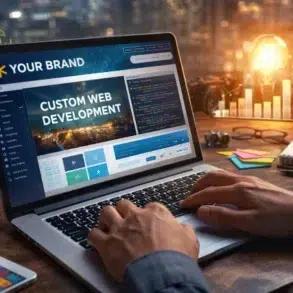Why Custom Web Development in Technosuffice improves brand visibility and online presence
