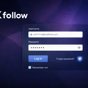 Xfollow Login Portal secure sign in page with password reset and two factor authentication options