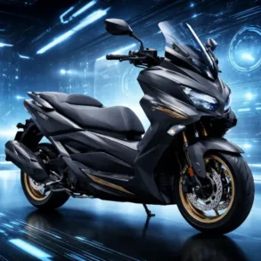 Xmax 250 Tech Max premium scooter with ABS, TCS, Smart Key and large underseat storage