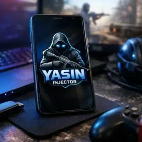 Yasin Gaming Injector interface showing gaming customization options and setup menu